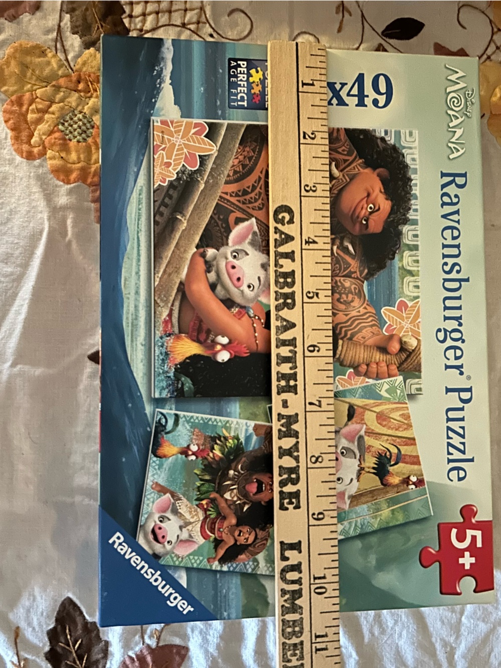 Ravensburger Disney Moana ‘Born To Voyage’ 3-In-1 Jigsaw Puzzles 49 Pieces Each - Picture 9 of 10